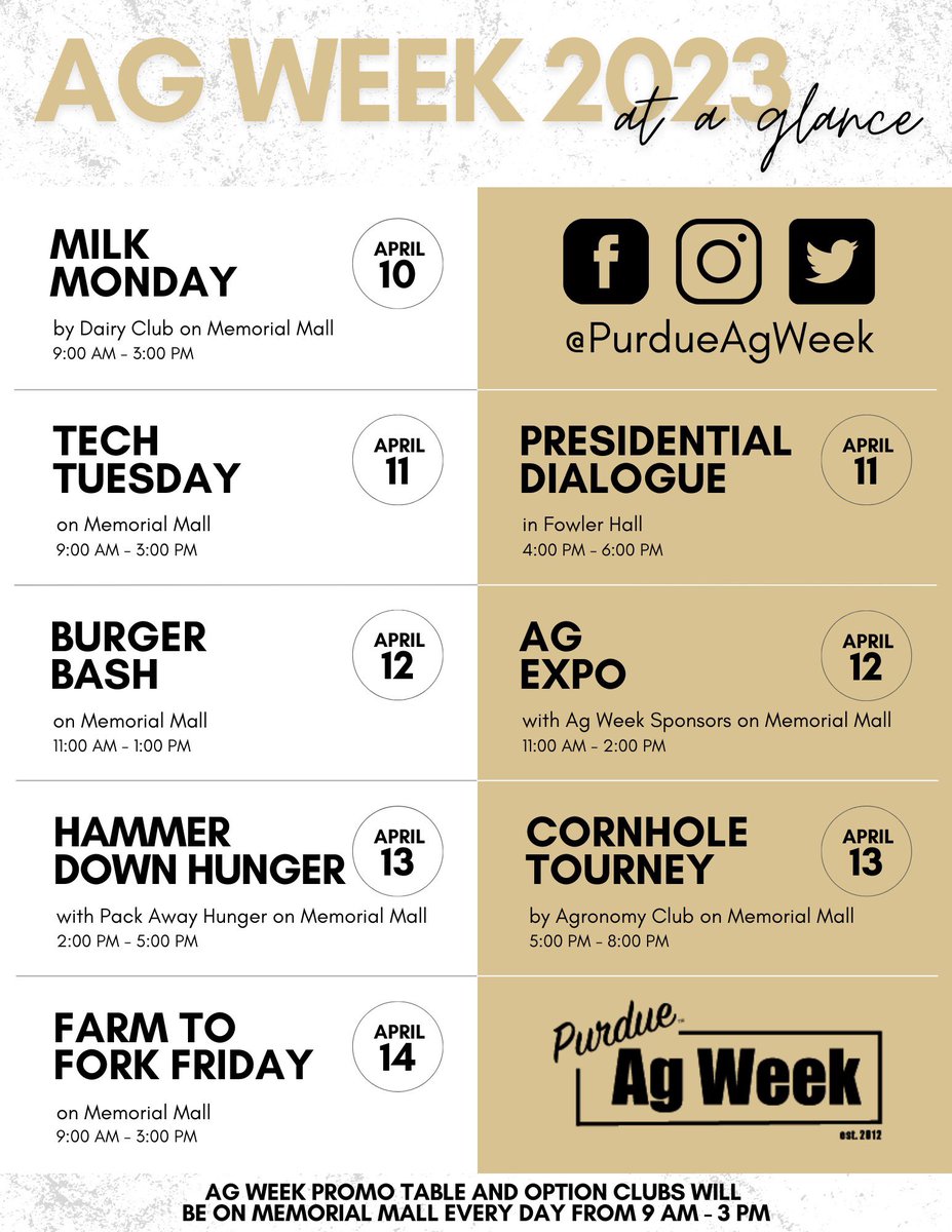 Ag Week at Purdue tweet media