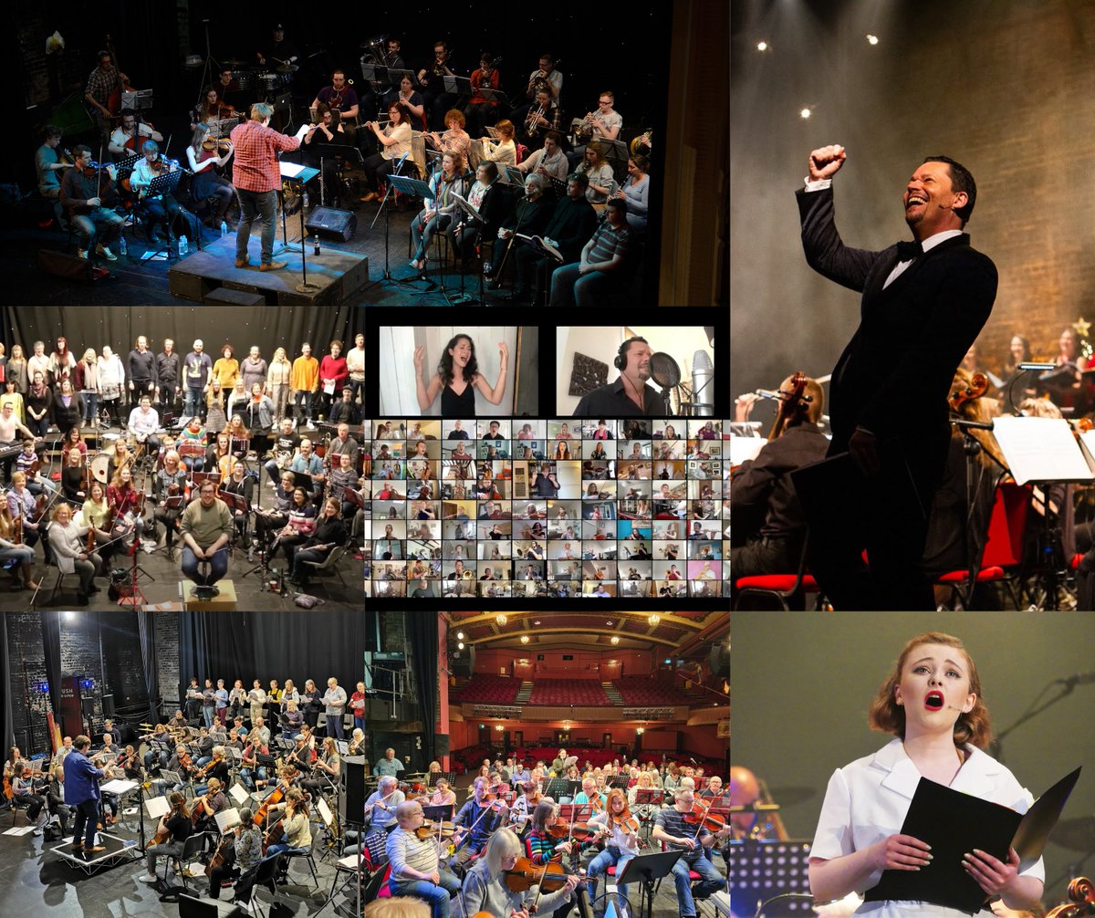 1 PHOTO FOR EACH OF OUR 6 YEARS 📷 Thank you to all of the musicians, singers, and technicians who have been part of this wonderful project! 📷 The support of everyone makes our work possible, and we are so proud to promote the arts in the North of England! 🥰 #MusicialTheatre