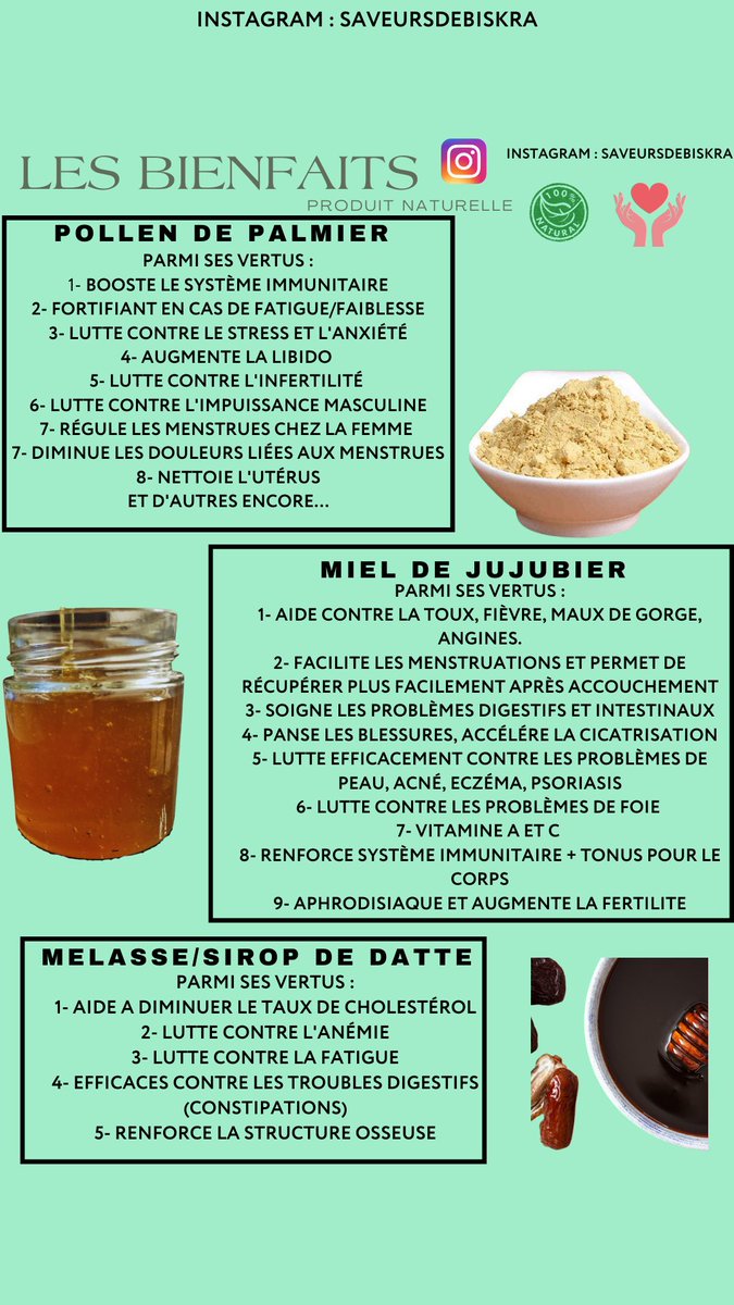 meehdi130's tweet photo. Vente de produit naturel provenants d’Algérie. Ajoutez instagram : « saveursdebiskra »rt appréciés #biskra #tolga #Algérie #médecineprophétique https://t.co/YBgcydg3WI