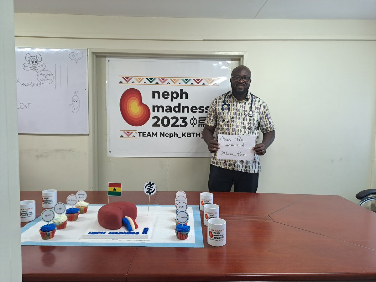 <a href="/Neph_KBTH/">Korle-Bu Teaching Hospital Nephrology</a> <a href="/NephMadness/">NephMadness</a> <a href="/KwakyiEdward/">Edward Kwakyi</a> <a href="/m_tufuor/">Martha</a> <a href="/DrAdutwum/">Dr. Prince Barimah Adutwum</a> <a href="/victorekem/">victorekem</a> <a href="/DwomoaAdu/">Dwomoa Adu</a> <a href="/OkangYvonne/">Yvonne Okang</a> Very interesting topics discussed! #NephMadness2023