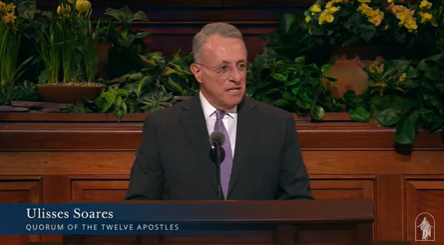 #ElderSoares now speaking at #GeneralConference