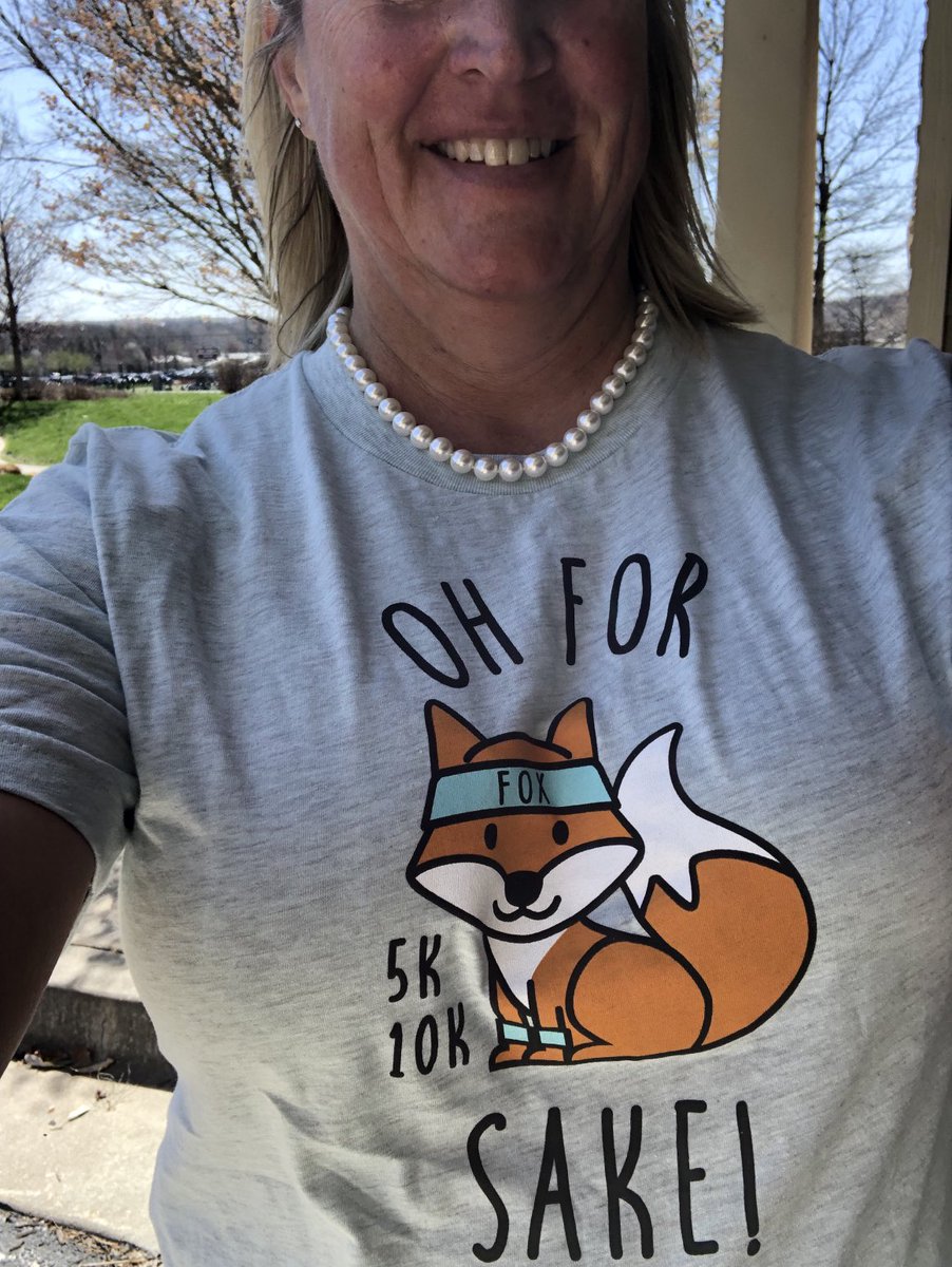 KariWoodOE's tweet photo. Couldn’t decide between the 5k and the 10k, so I did 4.7 miles😊🦊#IRun4Movement #actuallyIwalk #forfoxsakes https://t.co/Sp2RJFEGr0