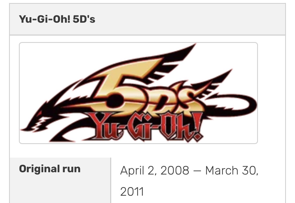 Yu-Gi-Oh! 5D's (2008)