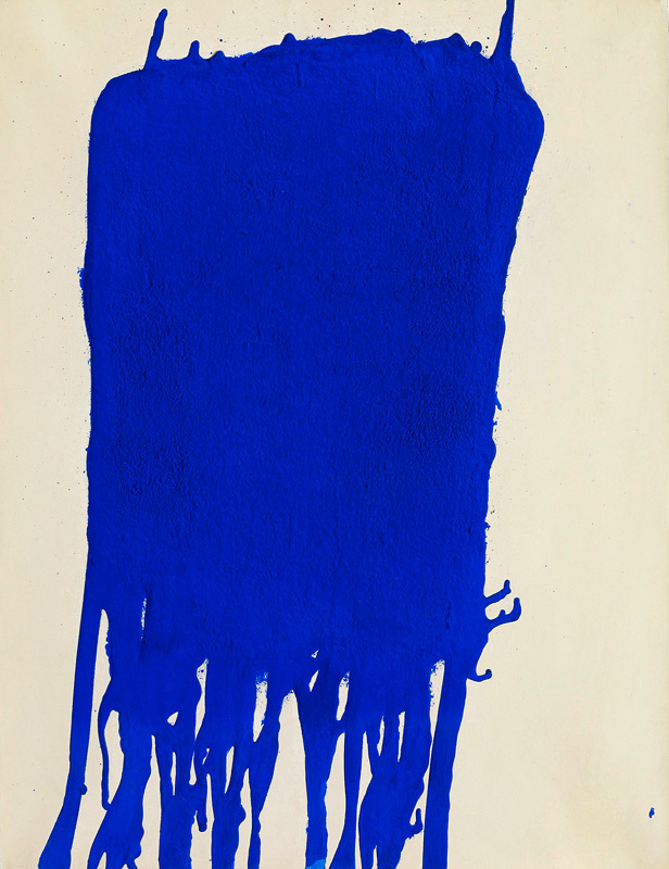 Blue, 1960 #nouveauralisme #klein wikiart.org/en/yves-klein/…