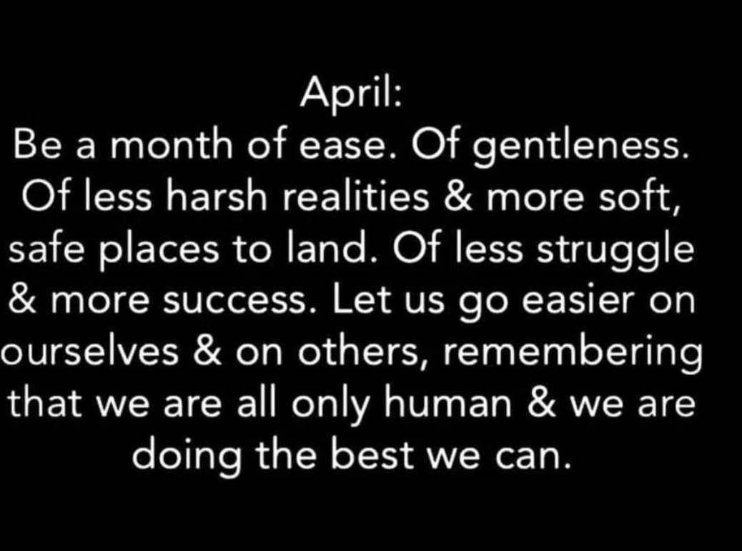 RukwezaChica's tweet image. As this new month starts, I speak restoration &amp;amp; healing. We are all going through way too much &amp;amp; we need a break. #bekind #becompassionate #beempathetic #beforgiving not just too others but defintely to #yourself. 
Celebrating differnt things in #April #itiswell #newbeginnings ❤️