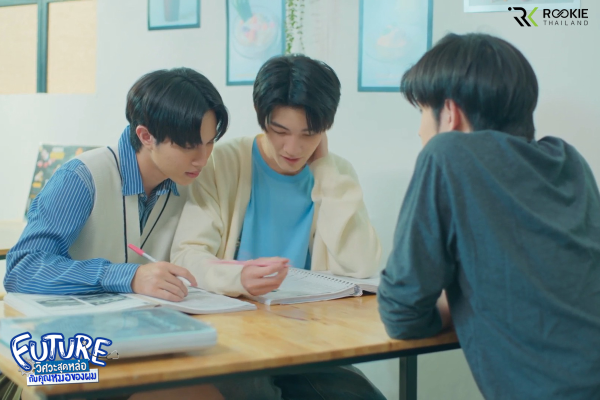 RookieThailand's tweet photo. ก็คนมันหวงนิ  #FutureEP3 https://t.co/oE7pqUFzqU