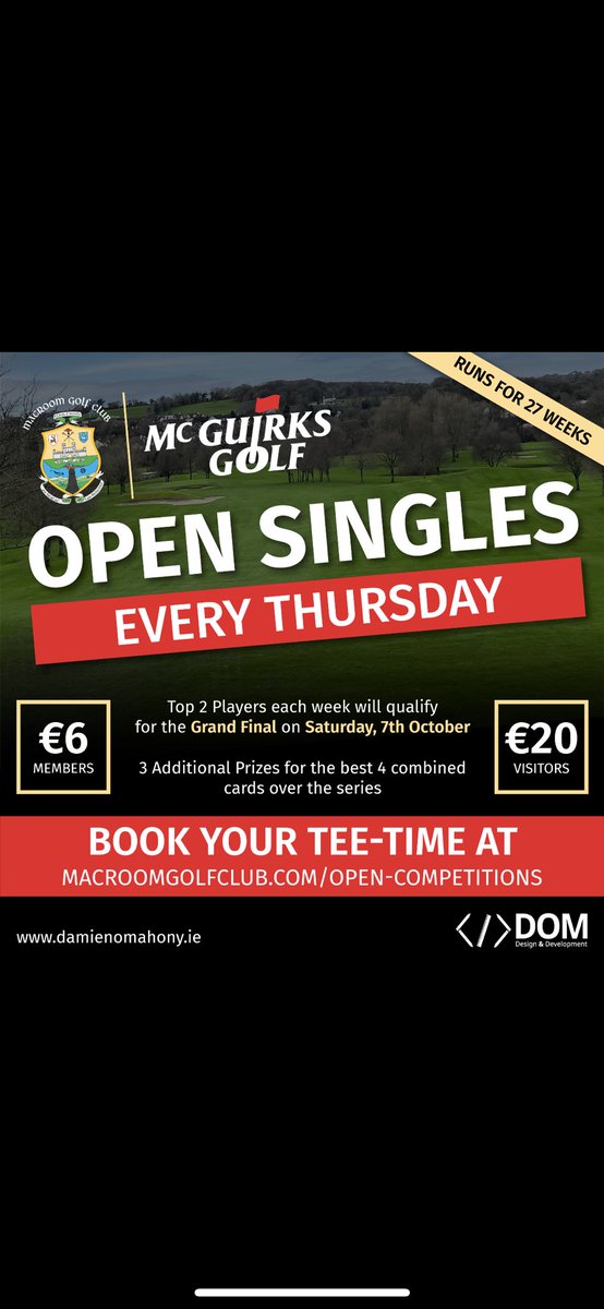 MacroomGolf's tweet photo. https://t.co/EV3084Z4pZ