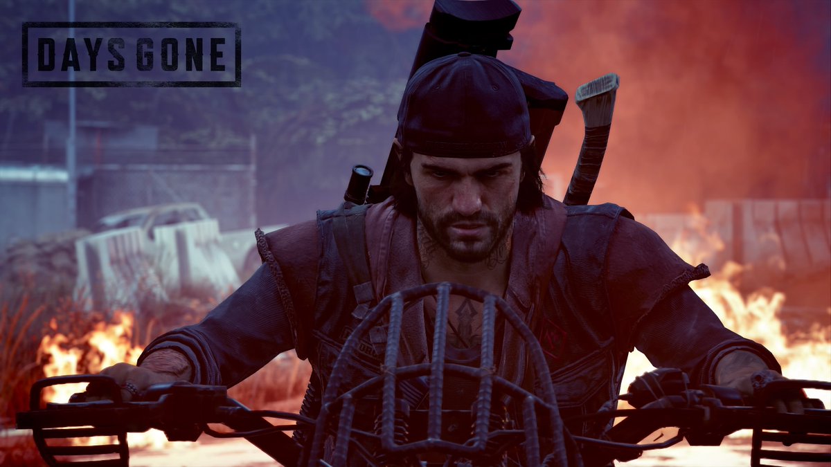 Nightsight63's tweet photo. Resolve under fire
 #DaysGone
 #BendStudio
 #DeaconSaintJohn
 #VGPUnite #VirtualPhotography #GamerGram #ThePhotoMode https://t.co/iIsZvuwDY0