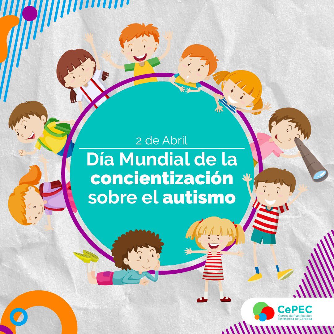 Hoy conmemoramos el Día Mundial de la Concientización sobre el Autismo, en la búsqueda de una mejor calidad de vida para las personas con autismo.  Lo más importante es avanzar en un mundo con equidad e inclusión. #2deAbril