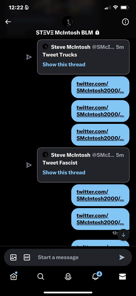 SMcIntosh2000's tweet photo. https://t.co/v5GhuPILNg 

This is real. Twitter apparently has a list of blocked words, any tweets with those words in them won’t show tweet previews in DMs

This list includes: Trans, Transgender, Gay, Nazi, Racist, Alt-Right, and Conspiracy

I’d love to get a full list somehow https://t.co/lHWMoqJ7tY