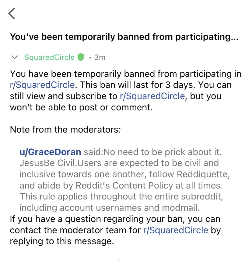 Gracie the 4HW fan 🏴󠁧󠁢󠁷󠁬󠁳󠁿🏴󠁧󠁢󠁷󠁬󠁳󠁿 on Twitter "Fuck Squared Circle Reddit. Mods are a bunch of