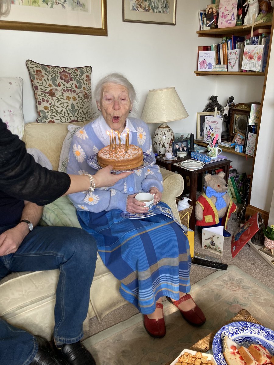 My mum’s 88th birthday today