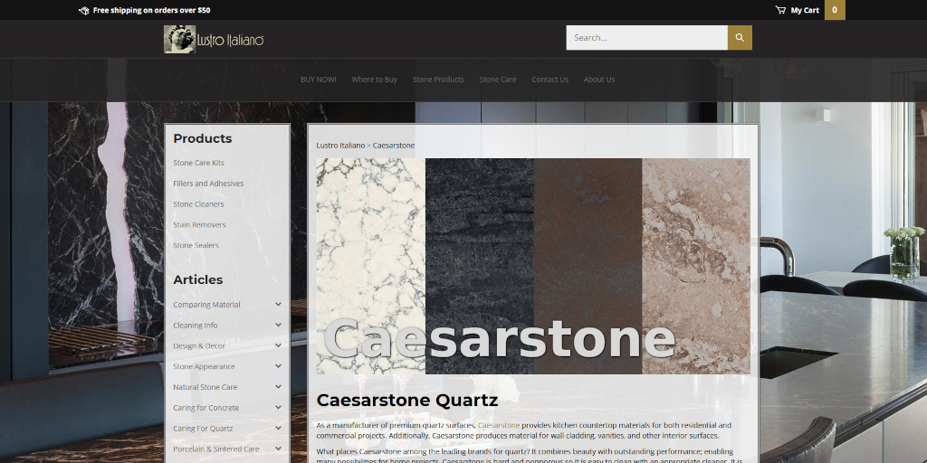 CareForStone's tweet image. Is #quartz stain-proof? The answer is in this article: lustroitaliano.com/caesarstone-qu… #engineeredstone #caesarstone #stainfighter #bravo #cleaner #limescale