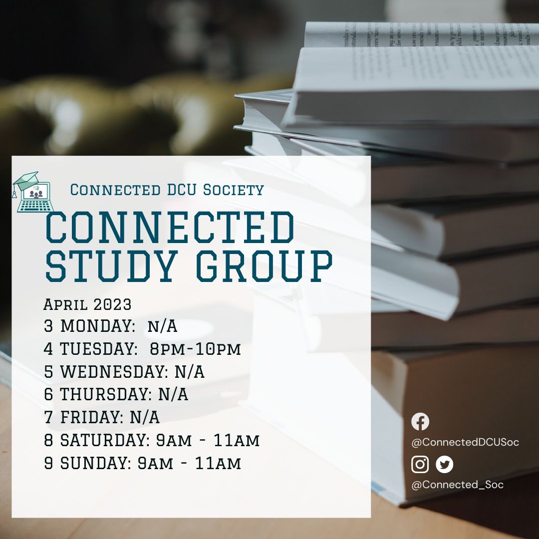 Connected DCU Society tweet media