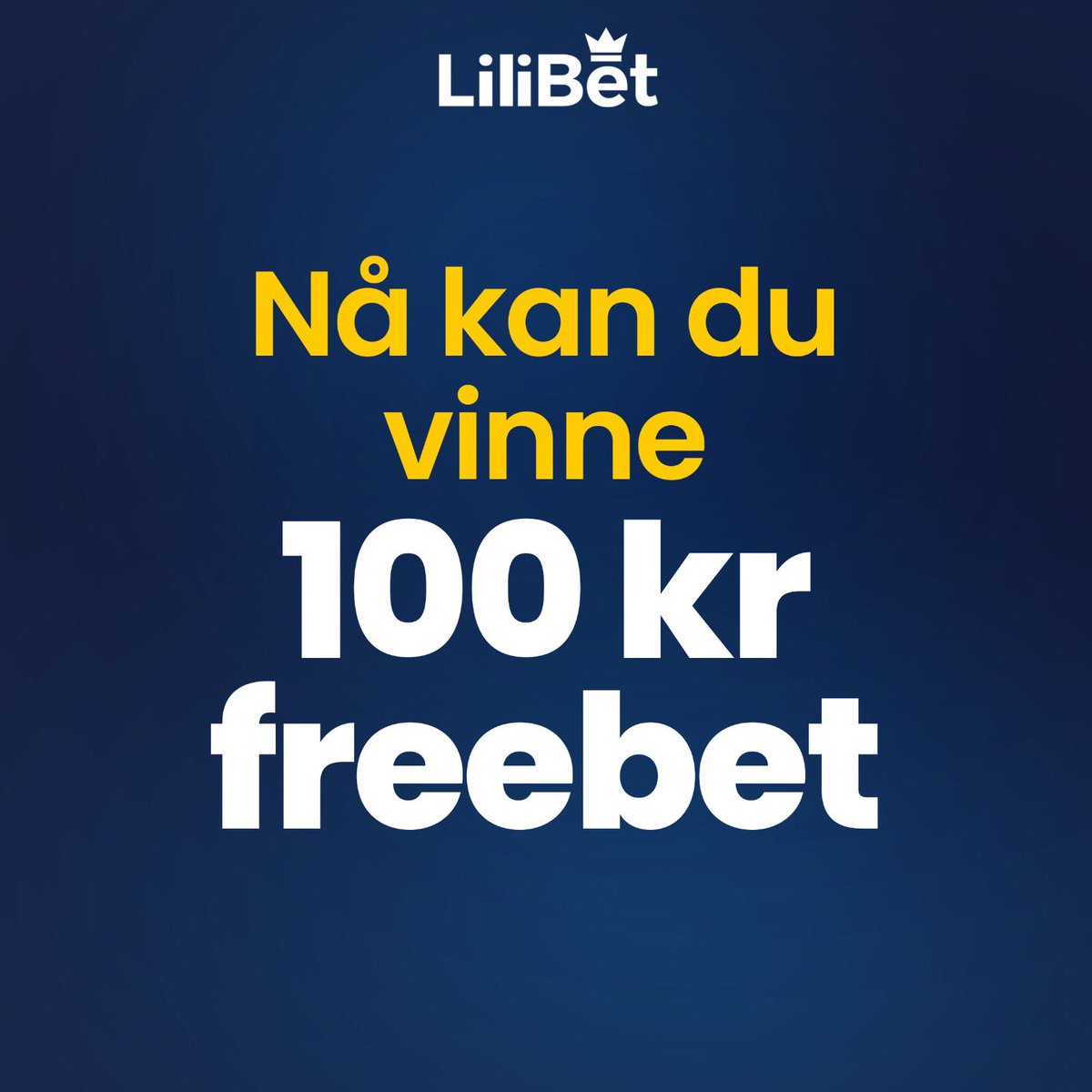 💰 Vi gir bort 2x 100 kr freebet

For å delta:

✅ Retweet 
🫂 Tagg vennen du ønsker å vinne sammen med i kommentarene

😎 Vinnerne annonseres kl. 20:00 i morgen

(Regler og vilkår gjelder)