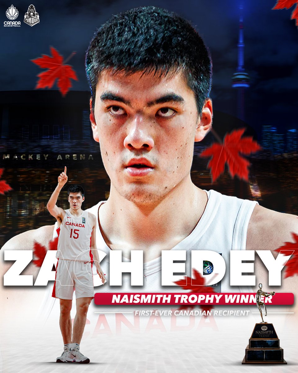 .<a href="/zach_edey/">zach</a> is 🇨🇦's first-ever <a href="/NaismithTrophy/">Naismith Awards</a> winner 👏
