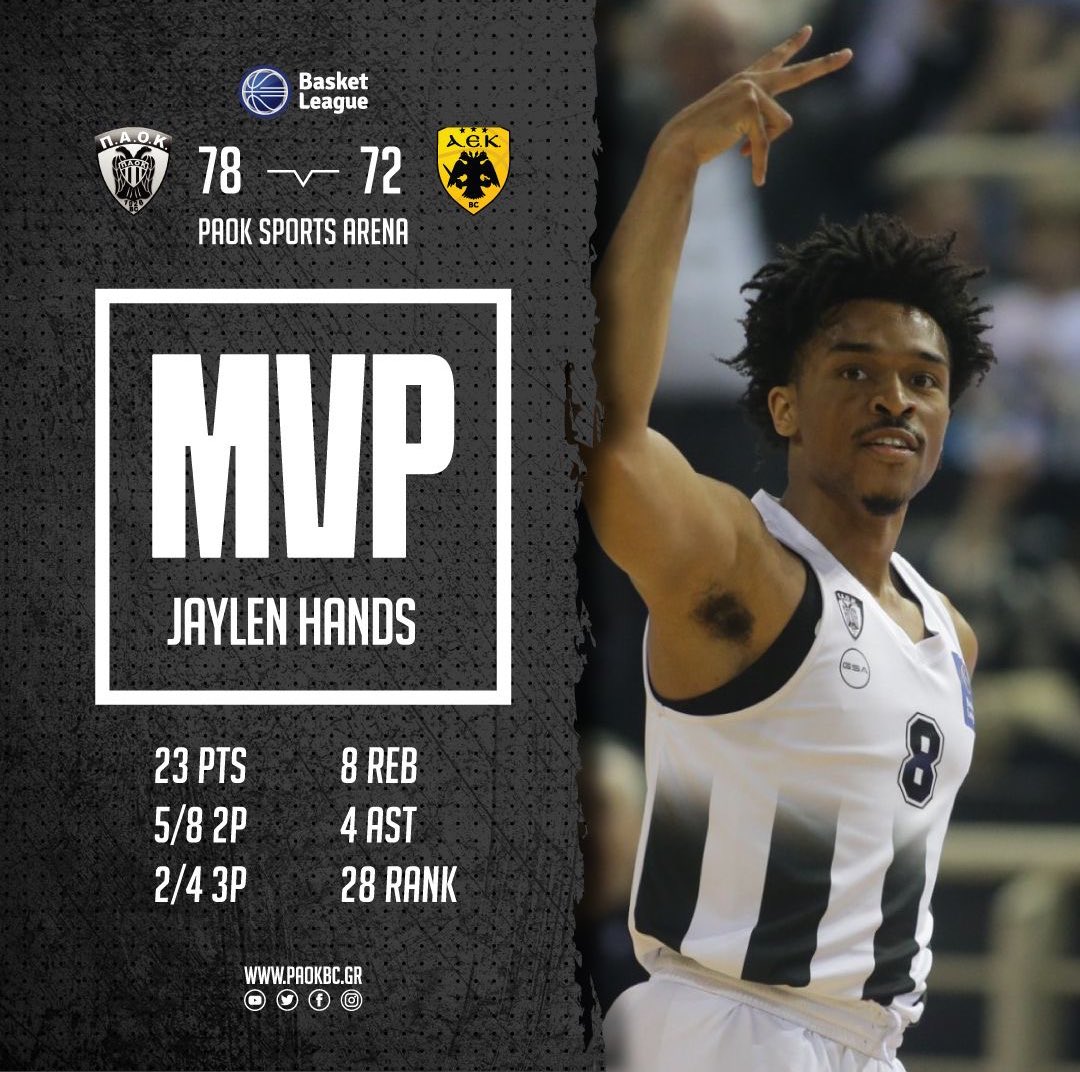 🏀 23 points 📊 28 ranking 🔝 @JHANDS08 👉🏼 MVP of the game 🆚 @aekbcgr