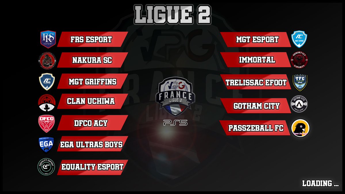 La saison débute le 10 avril pour la L2 😍

L’avant goût pour la liste ✍🏻

Et les places pour la Ligue 1 sonts chères qui héritera du podium👀 pour la prochaine saison 👀

La guerre est déclarée pour montrer qui mérite d’arracher ce podium🥵

RDV 19h30 pour la L1 / PS5 🥰