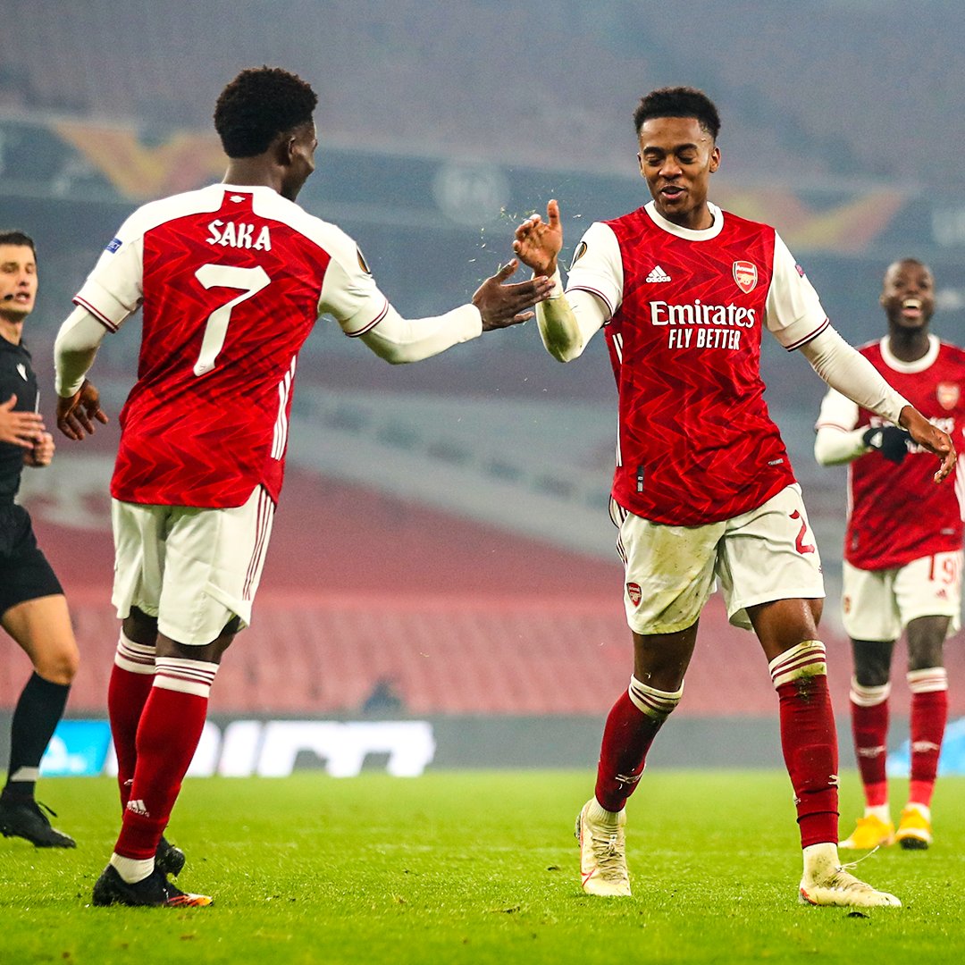brfootball's tweet photo. Joe WIllock: a celebration appreciated in north London 🚩 https://t.co/Ul0U6vurQs