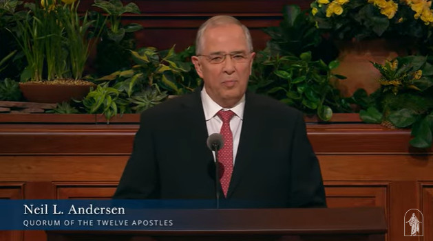 #ElderAndersen now speaking at #GeneralConference