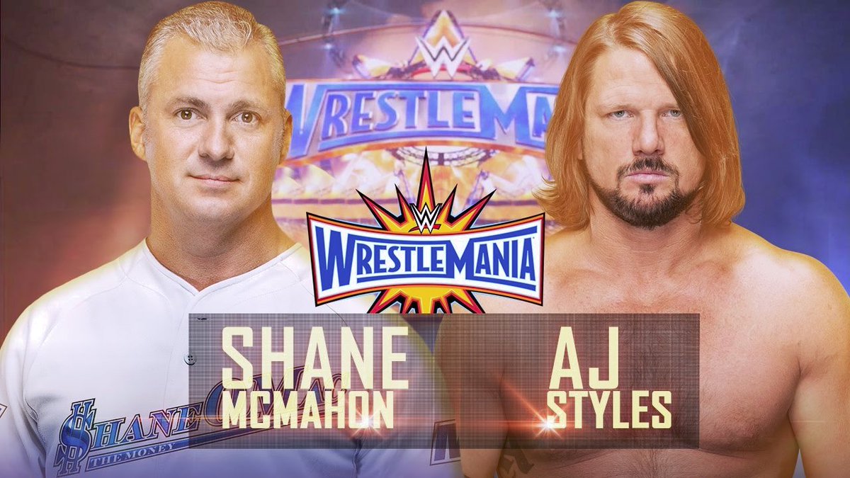 4/2/2017

AJ Styles defeated Shane McMahon at WrestleMania 33 from Camping World Stadium in Orlando, Florida.

#WWE #WrestleMania33 #AJStyles #ShaneMcMahon