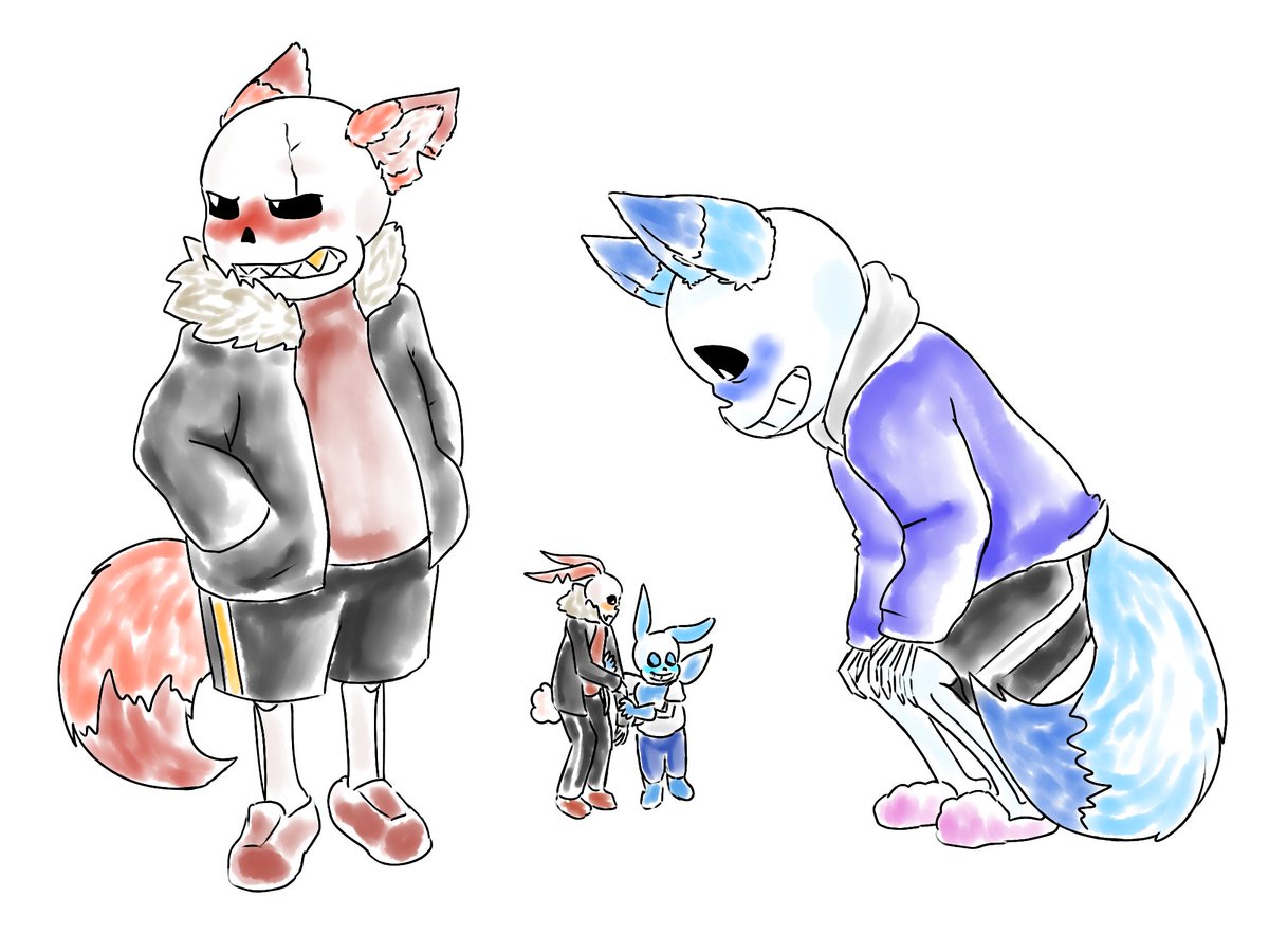idek_uggy's tweet photo. Woo! @lycovore and I collabed on a fic for @bones_and_fluff  and now you can read it and see all the lovely illustrations on AO3. ^_^ CW: vore
https://t.co/oasyERjddx https://t.co/IFbAYonhr5