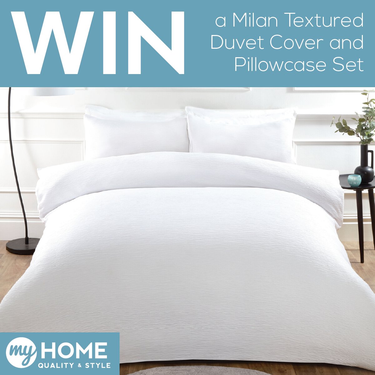 ☀️🐰 SUPER SPRING #GIVEAWAY 💐🐣

😍👉 Enter now to #WIN a Milan Textured Bedding Set:

1. Like this
2. Retweet
3. Follow us

🛒 bit.ly/3TWgGJq

Good Luck! 🤞 Winner chosen at random. Competition ends 11/04/2023. Competition open to UK residents. T&amp;Cs apply