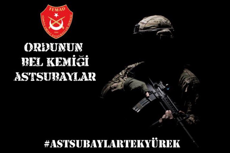 AzizAhmet0's tweet photo. #BirlikteGüçlüyüz

Biz Astsubaylar ; "Söz konusu VATAN' sa gerisi teferruat" dır diyen kahramanlarız.  Sizlerde bu kahramanların sesini duyun 5400 ek gösterge ve  TAZMİNAT müjdesi vermenizi bekliyoruz.
@RTErdogan
@NureddinNebati
@HMBakanligi
@_hulusiakar https://t.co/bOHoXWrf00