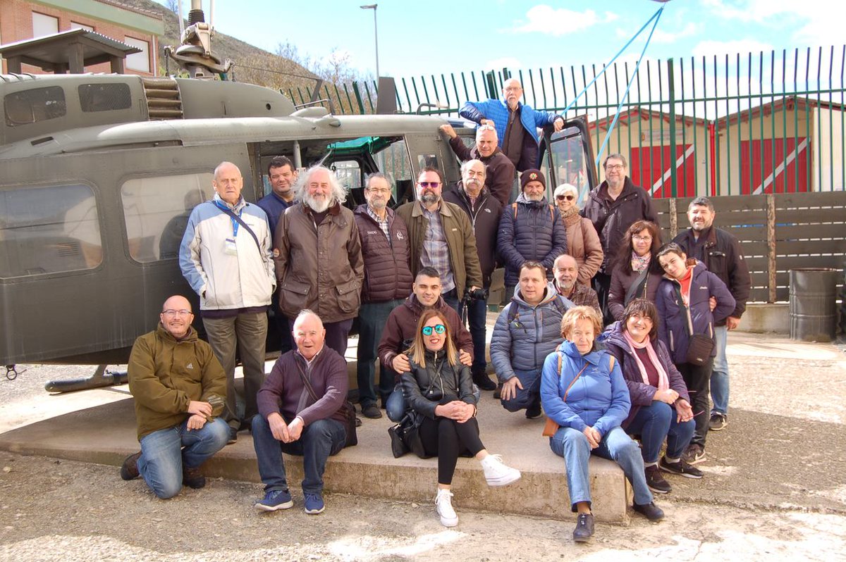EA2CW's tweet photo. Yesterday amazing visit to the Communications Museum at Belorado (Burgos) with @ea2rcf
(weather was not the best for any SOTA activity)
Thanks to the museum manager, Inocencio!
#hamradio https://t.co/abUPPZUMmI