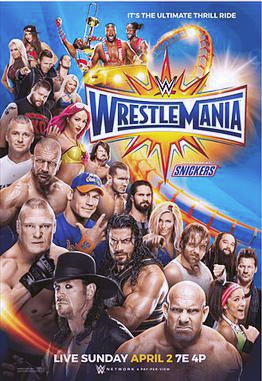 4/2/2017

The WrestleMania 33 poster.

#WWE #WrestleMania33 #CampingWorldStadium #Orlando #Florida