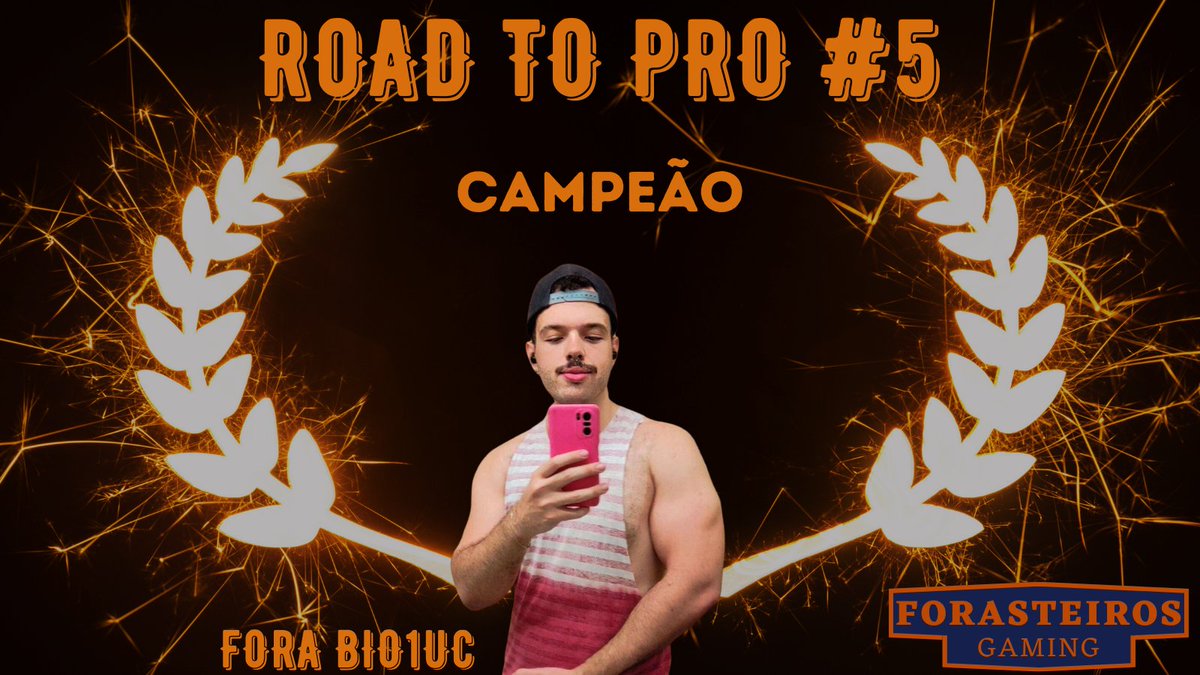 ForasteirosGG's tweet photo. 💥CAMPEÃO💥
É CAMPEÃO!!!
Estamos muito feliz em anunciar que o nosso Forasteiro @bio1uc foi campeão do último qualifier, o atual top1 global, desbancou os favoritos para sair campeão e vem com tudo para o pro legends!
Parabéns BIO você é gigante!
#GOFORA #GOBIO https://t.co/hZr76VbQl3
