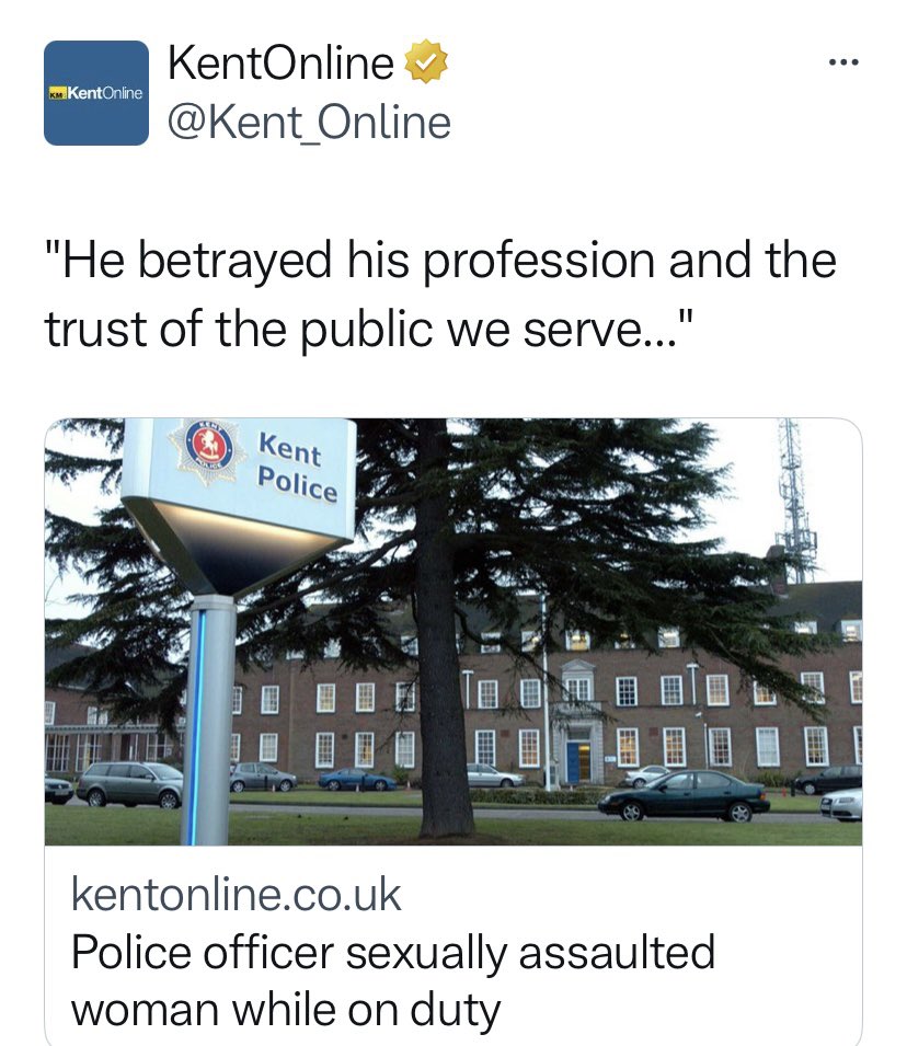 OyewusiLola's tweet image. The police complaint system is UTTERLY BROKEN and NOT FIT FOR PURPOSE, @kent_police could finally begin to improve its #failing internal cultures use FEEDBACK from #Victims to improve provisions.I sent questions re police vetting system @kent_policeno response to those questions
