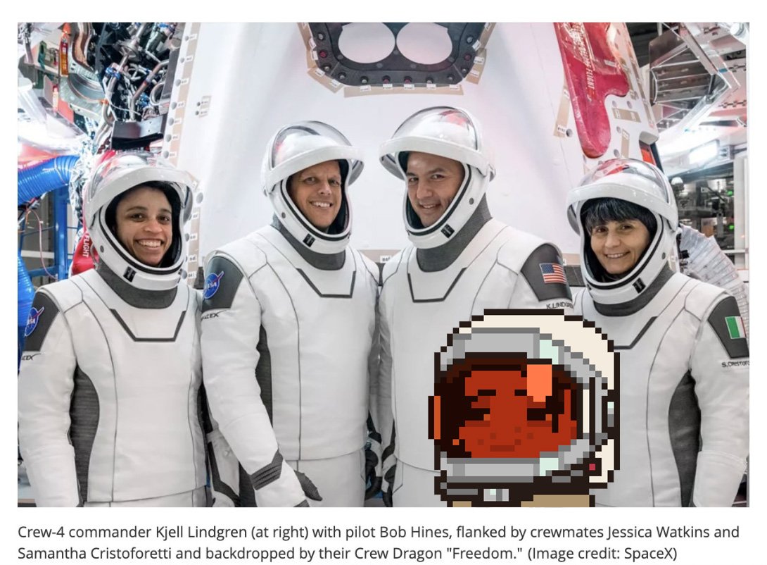 Zagabond's tweet photo. This man @BobuBeanFarmer is unstoppable 🥇

•First web3 character IP with governance tokens 
•First NFT to go to space via NASA mission on SpaceX rocket (in a @Ledger)
•First web3 character to use AI chat 
•Dropped every holder a free bucket hat 

Buy a Bobu to join the fun! https://t.co/SbPSC494p2