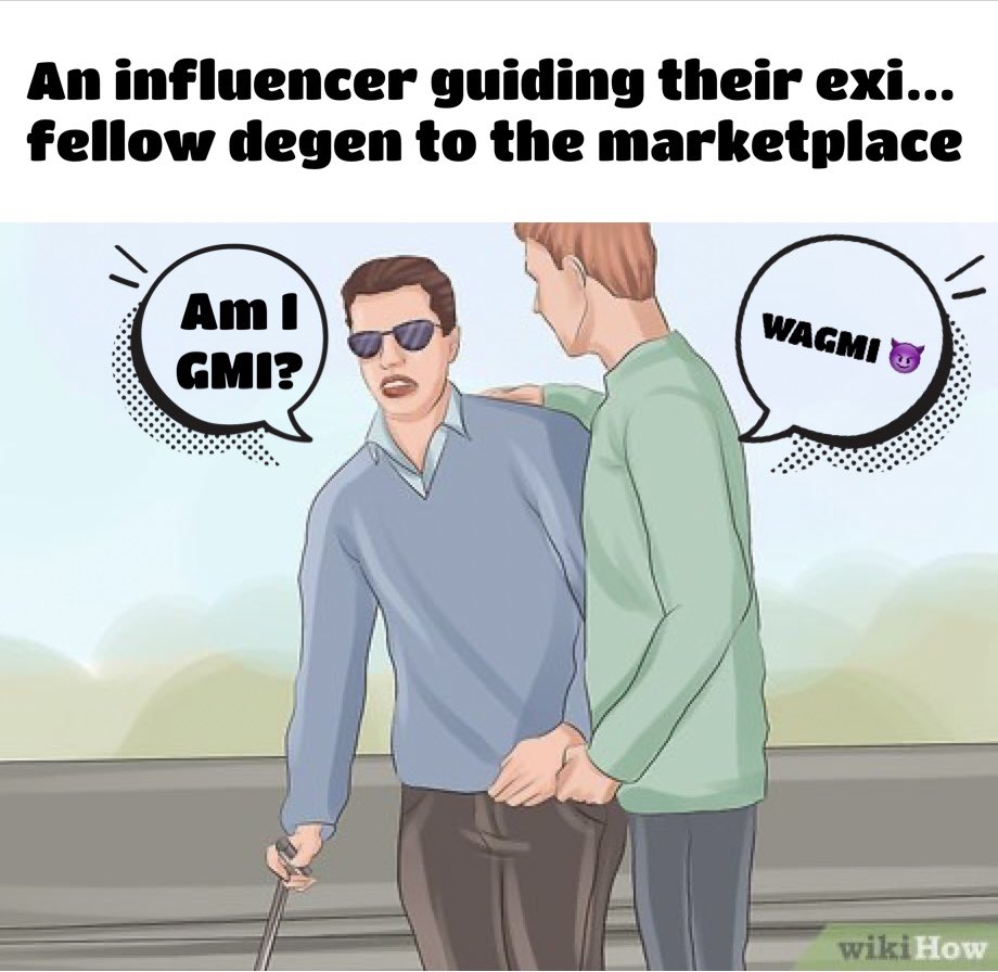 BennyAtTheBank's tweet image. Such a helpful space #NFTs #ExitLiquidity #Rekt