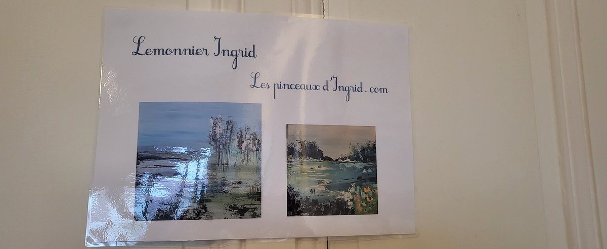 ChretienMyse's tweet photo. Toujours un plaisir de suivre @Ingrid88182796 une rêverie, un voyage. Bravo à Horst et Annette pour la belle initiative #galerie #Montigny @LaHauteMarne et découvrir la 1ere expo de FredLEM👍 https://t.co/8Kk0TdL0Cp