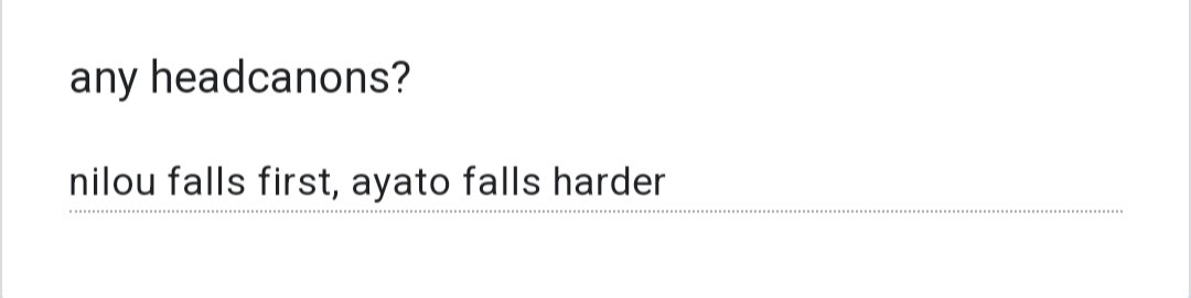 timelyniyato's tweet photo. this is so true!! ayato definitely falls harder https://t.co/0UiiOBLLxX
