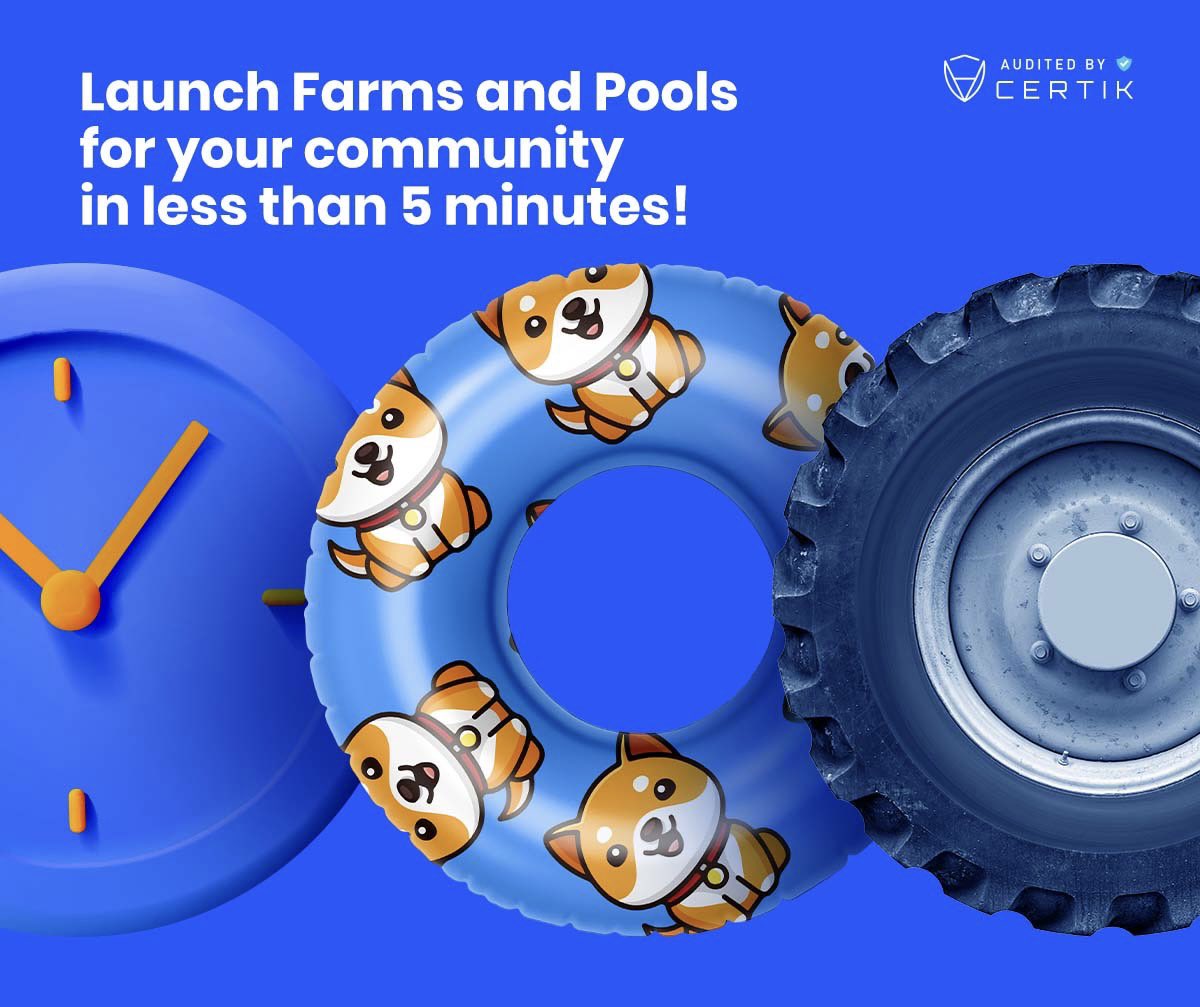 BabyDoge's tweet photo. Attention Devs:

Any project can create staking pools or liquidity farming for their community in a few minutes without any coding required ! 

Add utility to your project now: 

https://t.co/BeHaksZDlh https://t.co/K5R8CH9DcJ