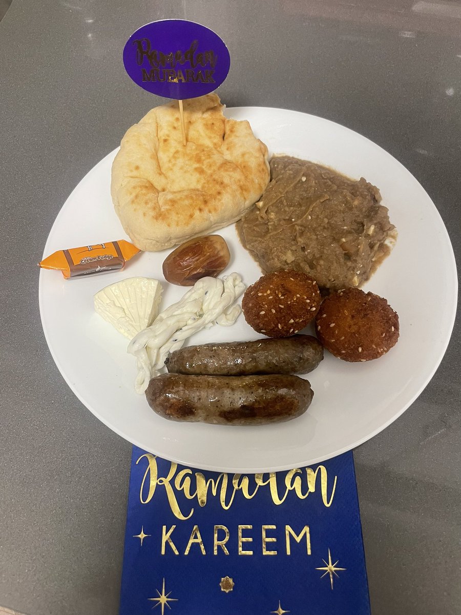 One of my students brought me traditional foods of their family for Ramadan. It was like nothing I’ve ever had before. Thank you! #delicious #amazing
