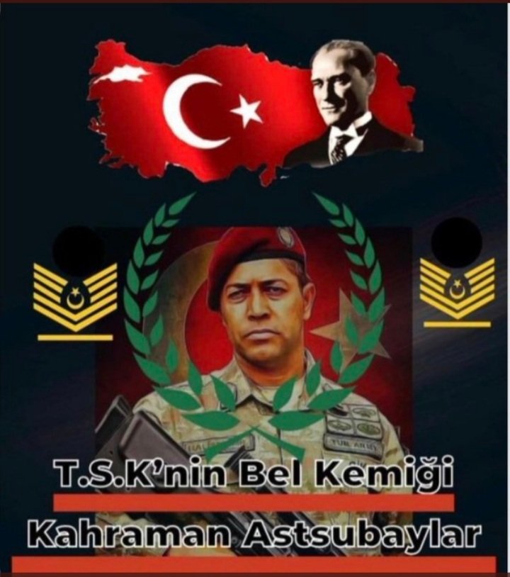 #BirlikteGüçlüyüz
"Söz konusu VATAN' sa gerisi teferruat" Astsubaylara TAZMİNAT HAK❤🇹🇷
<a href="/RTErdogan/">Recep Tayyip Erdoğan</a> @Tcbestepe <a href="/fuatoktay/">Fuat Oktay</a> <a href="/dbdevletbahceli/">Devlet Bahçeli</a> <a href="/kilicdarogluk/">Kemal Kılıçdaroğlu</a> <a href="/NureddinNebati/">Dr.Nureddin NEBATİ🇹🇷</a> <a href="/suleymansoylu/">Süleyman Soylu</a> <a href="/tcsavunma/">T.C. Millî Savunma Bakanlığı</a> <a href="/_hulusiakar/">Hulusi Akar 🇹🇷</a> @yilmaz_ismet58 <a href="/mustafaelitas/">Mustafa Elitaş</a> <a href="/AhmetAYDIN_02/">Ahmet AYDIN</a> <a href="/HMBakanligi/">T.C. Hazine ve Maliye Bakanlığı</a> <a href="/meralaksener/">Meral Aksener</a>