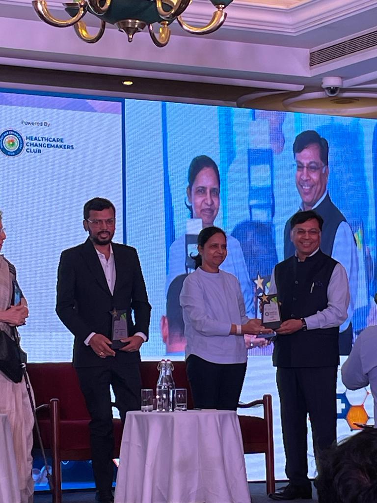 curesmaindia's tweet photo. Tk u @healfoundation1 n @SPAGAsia @saysaman 4 d opprnty n 4 including #patientvoice a part of 2day's prgm #HealthcareChangemakersConclave. @curesmaindia Co-founder, Ms Archana Panda represented d #collectivevoice of Indian #SpinalMuscularAtrophy Community @MoHFW_INDIA @NITIAayog https://t.co/ZhTbuznLBb