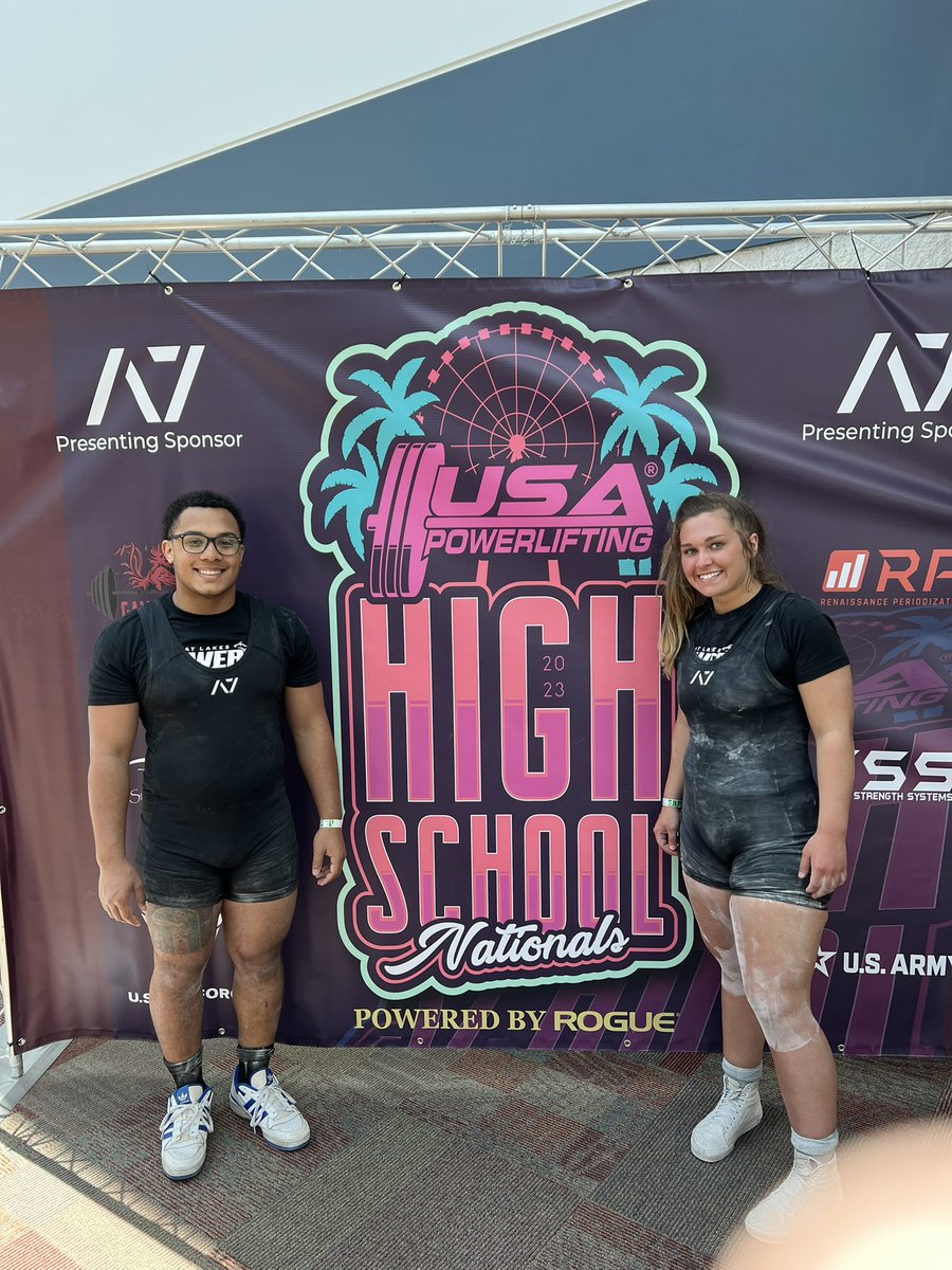 Maple_Strength's tweet photo. Congrats to Breslyn Sikkenga &amp; Donte Lester for their performance today at USA Powerlifting Nationals. Lester placed 13th in the nation and set three PR’s in the process. Sikkenga placed 10th in the nation. Both weight classes were extremely competitive. Great job Maples! https://t.co/5D9IJ8Lr7L