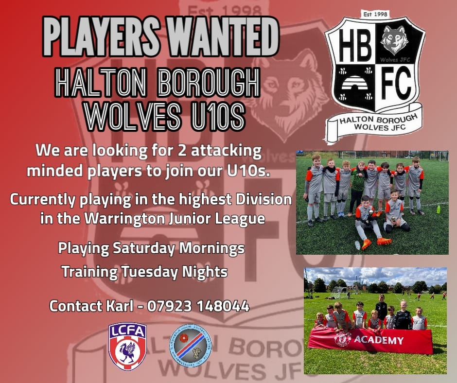 Looking to add 1 or 2 attack minded players as we move to 9aside