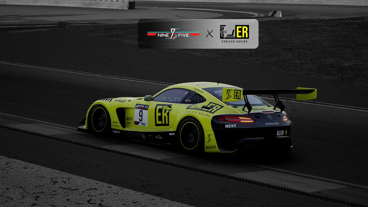 Livery done for Evolved Racing. - Mercedes

The base colour is Evolved Racing's yellow with a touch of black to add some interest.
