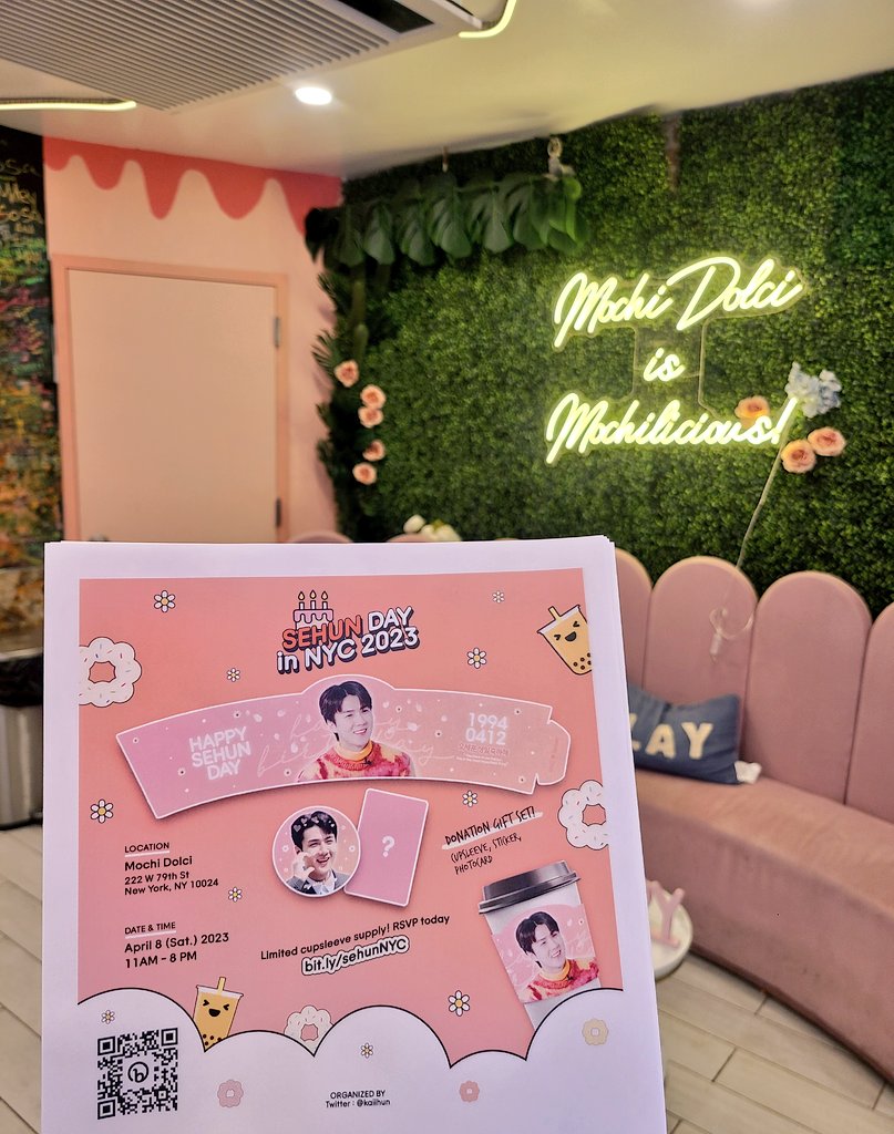 94Z🧡 R𝓞ver On Twitter: Who's Ready For Sehun Day In Nyc On Saturday? The  Venue Is V Cute &Amp; You'll 🧡 The Menu! So Excited To Meet All The Sehun  Fans In