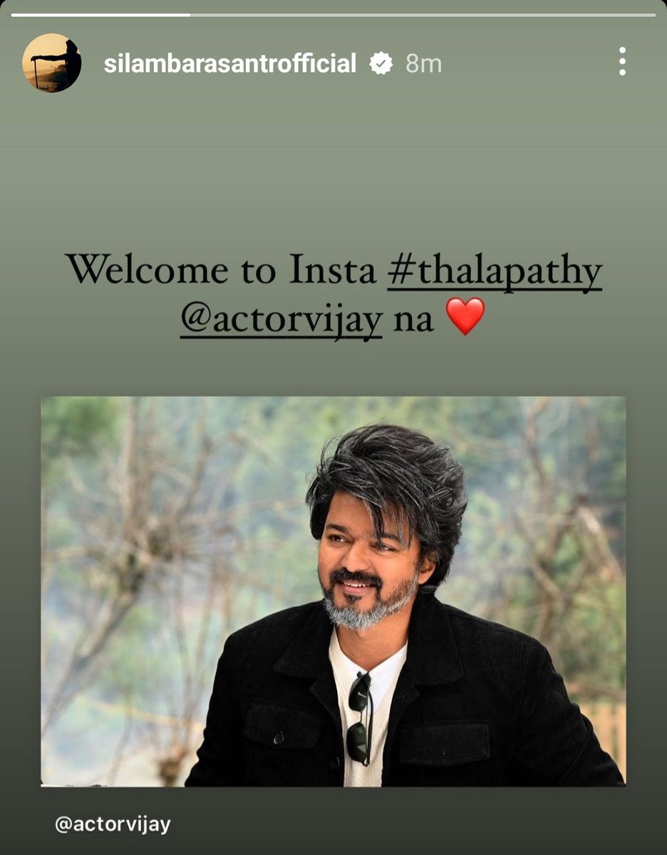 Gyanesh2704's tweet photo. @SilambarasanTR_ - @actorvijay https://t.co/ikLMgGLLC5