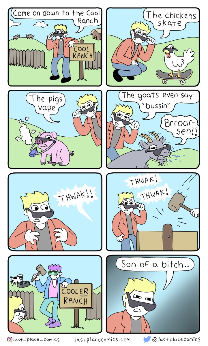 🐷 New comic: Cool Ranch🐷 