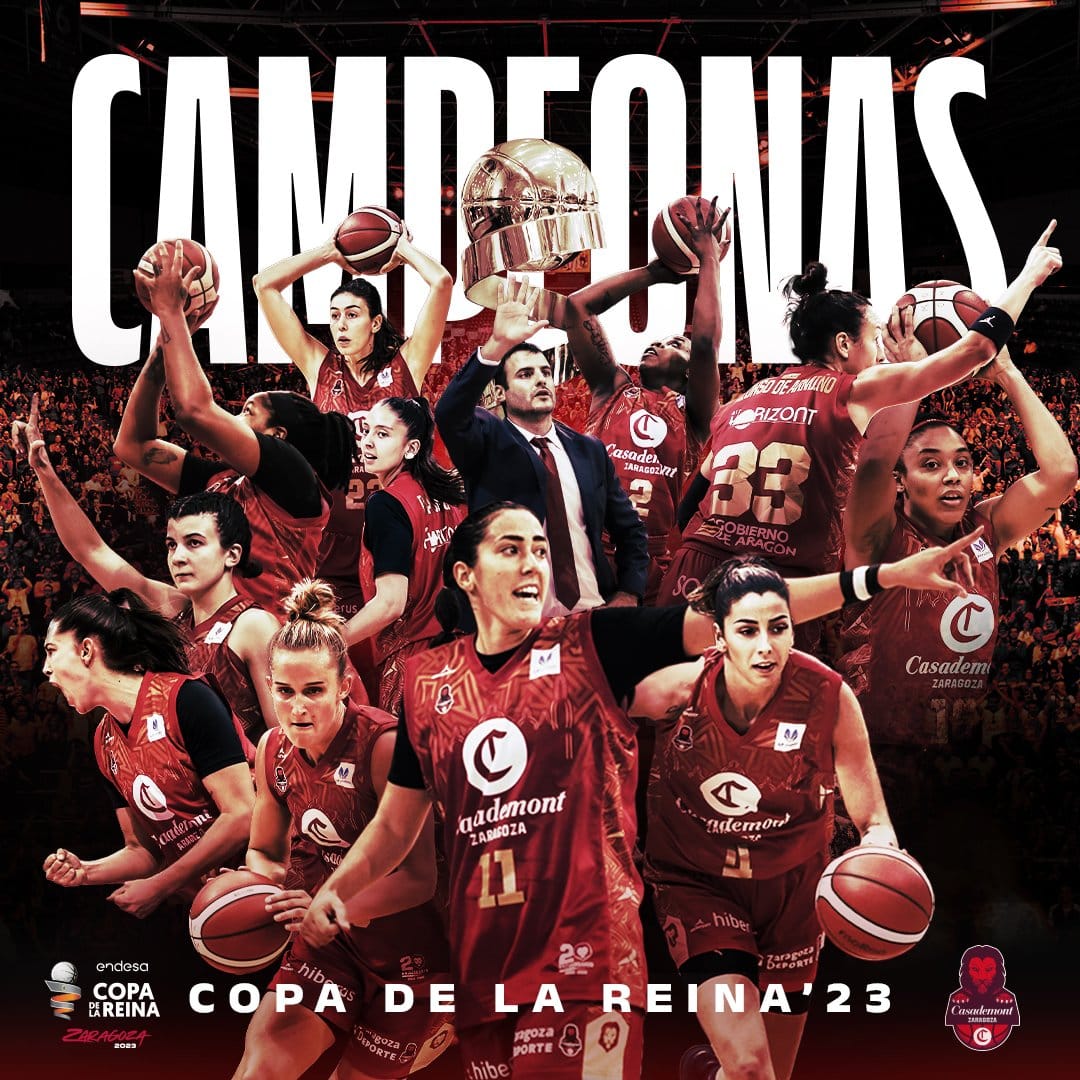 Se lo merecen llevan una temporada en lo que hoy se ha demostrado que son un equipo un bloque y la RASMIA les ha hecho ser CAMPEONAS DE LA COPA DE LA REINA VAMOS