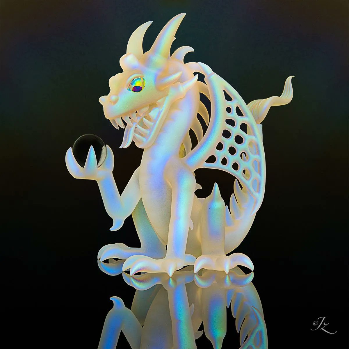 xfadeorg's tweet photo. Opalescent dragon
Made by scozglass #repost #artshare 

#glass #art #handmade #handmadeart #glassart #boro #borosilicate #rig #rigs #lathe #lathework #flamework #lampwork #functional #recycler #recyclers #heady #headyglass #handblown #glassblowing #bestofglass #dragon #opal https://t.co/kdCSTZqD0d