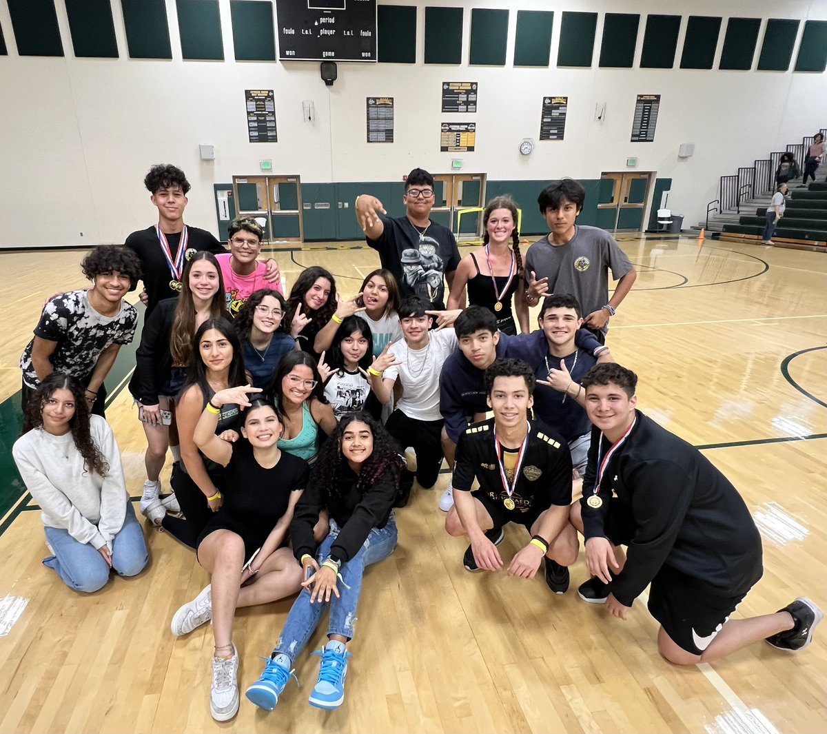 Congratulations to the Esol students, winners of the Copa el Coyote tournament, sponsored by the Hispanic Honor Society. We are a big multicultural family!❤️ <a href="/TheCoyoteWay/">CypressCreek</a> <a href="/PASCO_ESOL/">Alicia Montijo</a> <a href="/CCHSsoccerGirl/">Cypress Creek High School Girls Soccer</a>