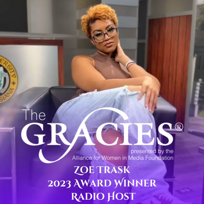 Congratulations to <a href="/zoetrask/">Zoe Trask</a>, an incoming <a href="/USCAnnenberg/">USC Annenberg</a> grad student from <a href="/XULA1925/">Xavier Univ. of LA</a>  who just won a <a href="/thegracies/">The Gracie Awards</a> award for radio hosting! Can't wait to see her rock it in LA! <a href="/Willow_Bay/">Willow Bay</a> <a href="/gstables/">Gordon Stables</a> <a href="/USCBAA/">Official USC BAA</a> <a href="/AnnenbergMedia/">USC Annenberg Media</a>